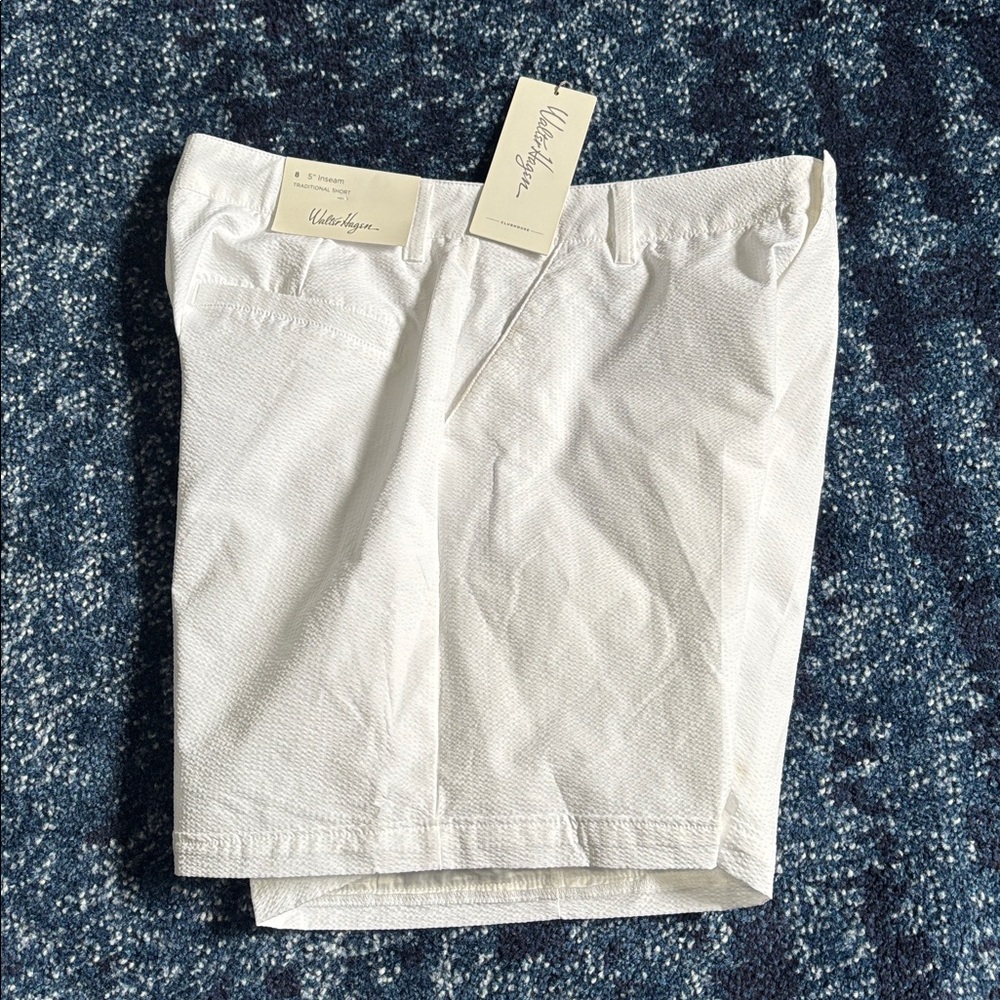 Walter Hagen  Clubhouse Traditional Women's White Shorts size 8, new with tags
